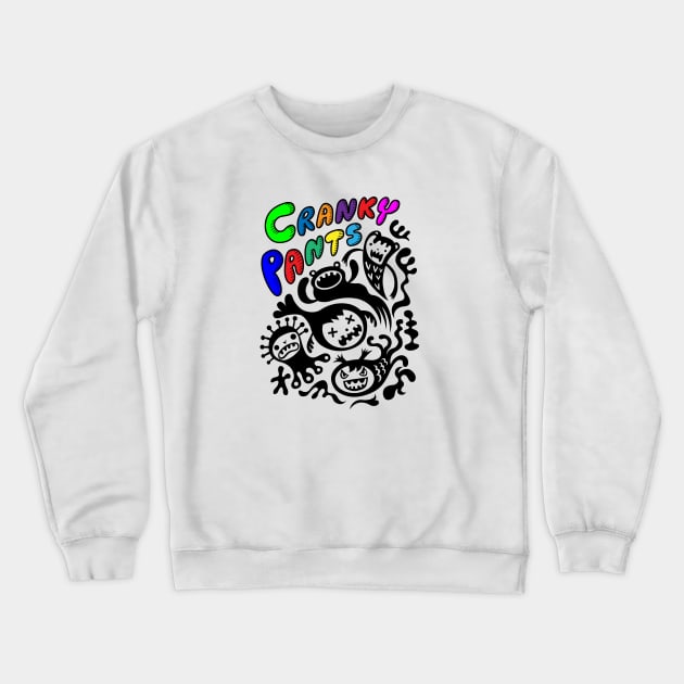 cranky pants Crewneck Sweatshirt by Andibird